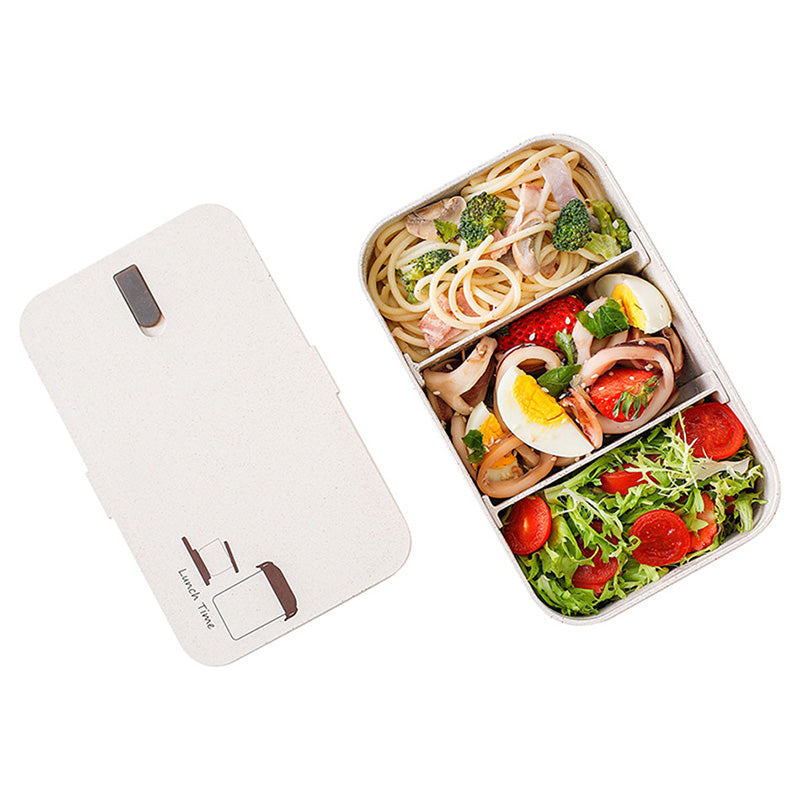 Multifunctional Bento Lunch Box - White product photo 2