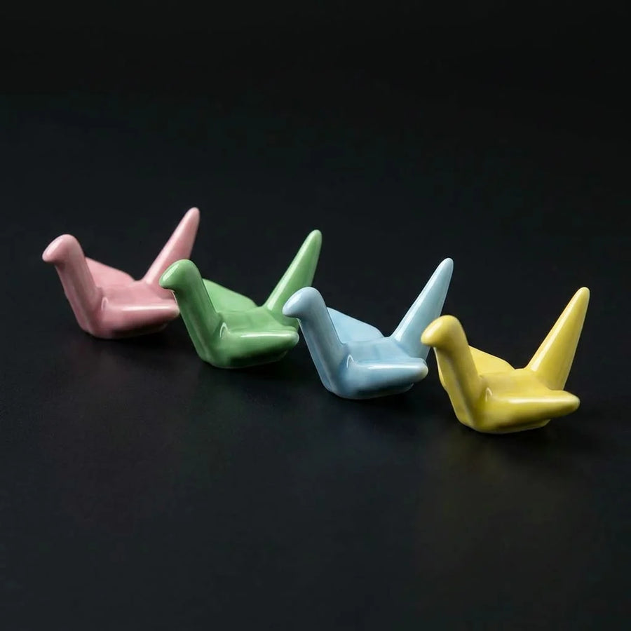 4 Chopstick Holders Origami product image