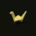 4 Chopstick Holders Origami Yellow