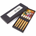 Saitama Set of 5 Pairs of Wooden Chopsticks
