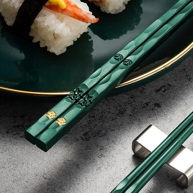Portable PVC Chopsticks Set, Set of 5 product image