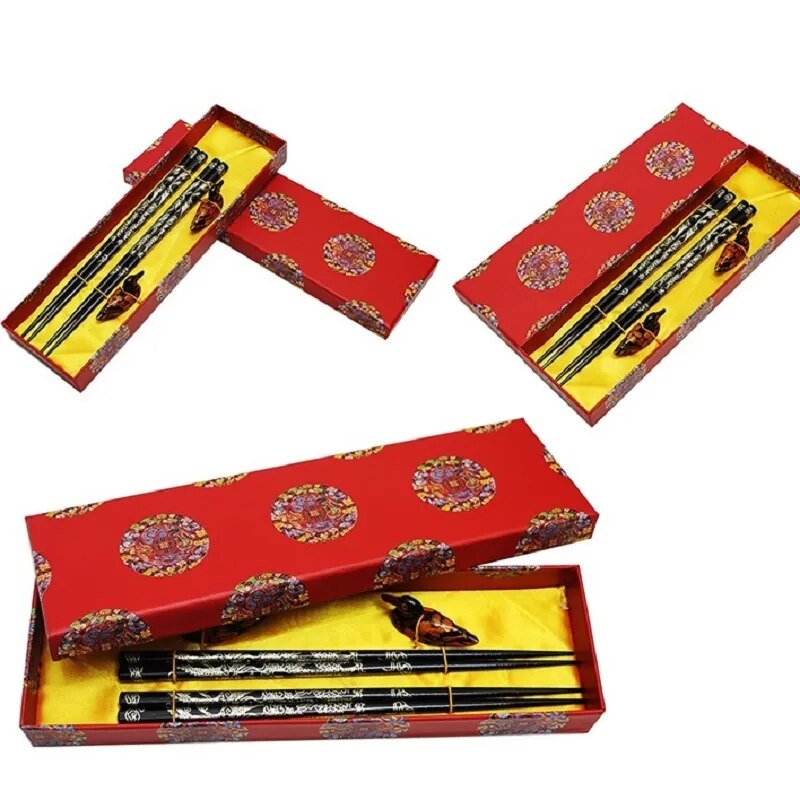 Ehime Portable Stainless Steel Chopsticks Set product image