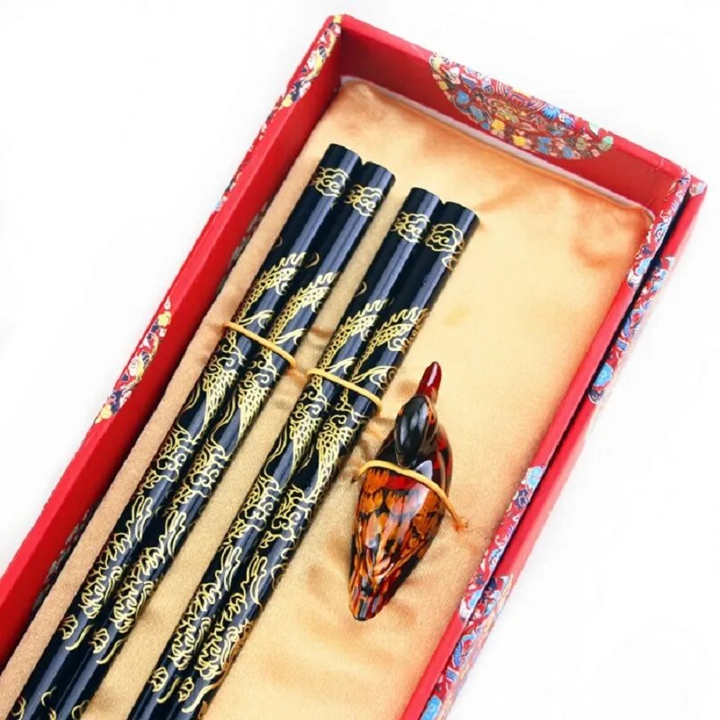 Ehime Portable Stainless Steel Chopsticks Set product photo