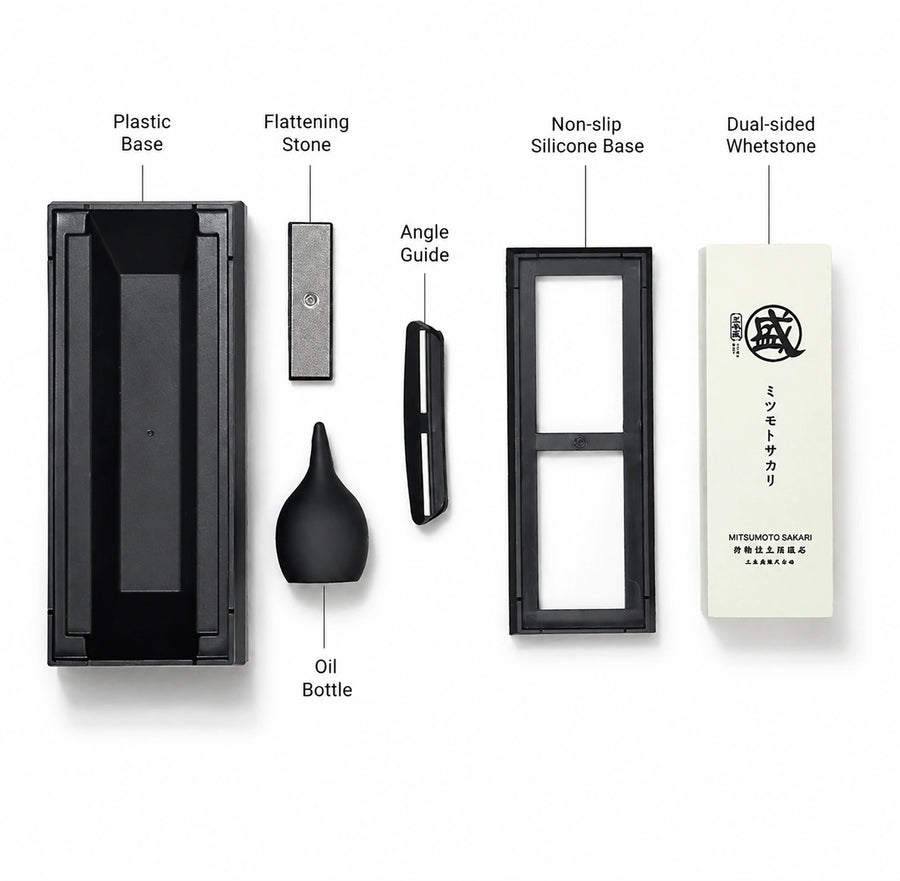 Sanbonmori Whetstone Sharpening Stone – 1000 to 12000 Grit - 2000#/8000#Professional product photo 2