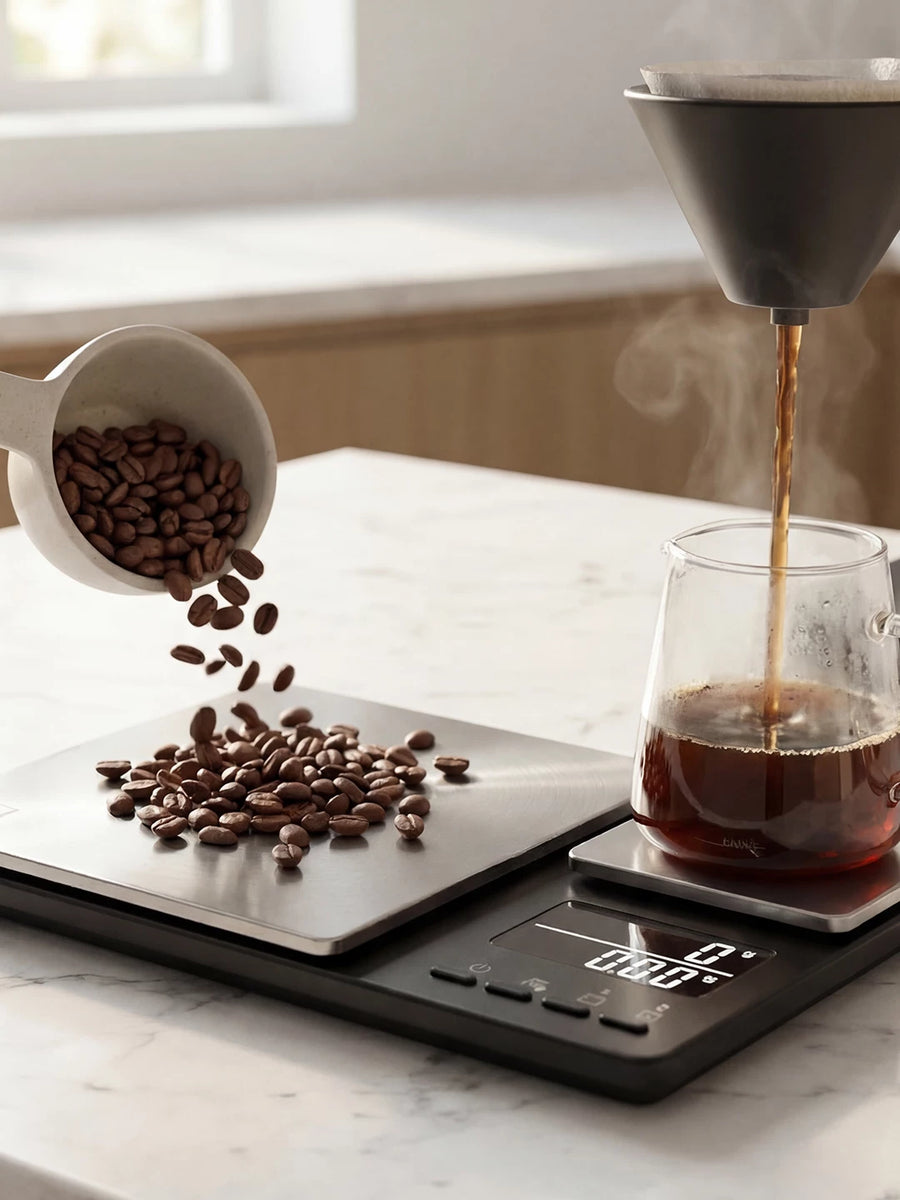 Dual Platform Digital Kitchen Scale – 0.01 g / 1 g Precision product photo 3