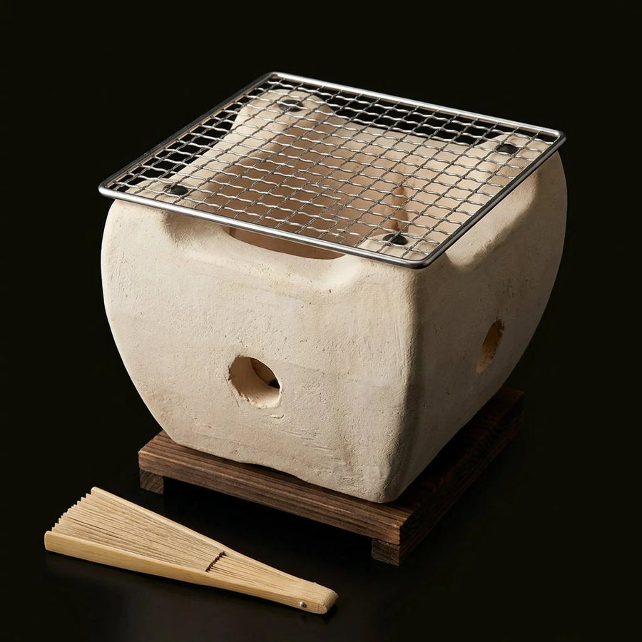 Aiko Compact Barbecue – Steel & Purple Clay product image