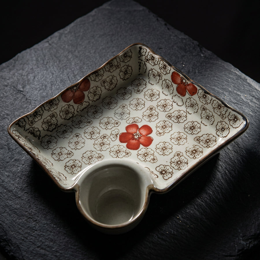 Plate with Sauce Bowl Mita, Set of 2 Colors product image