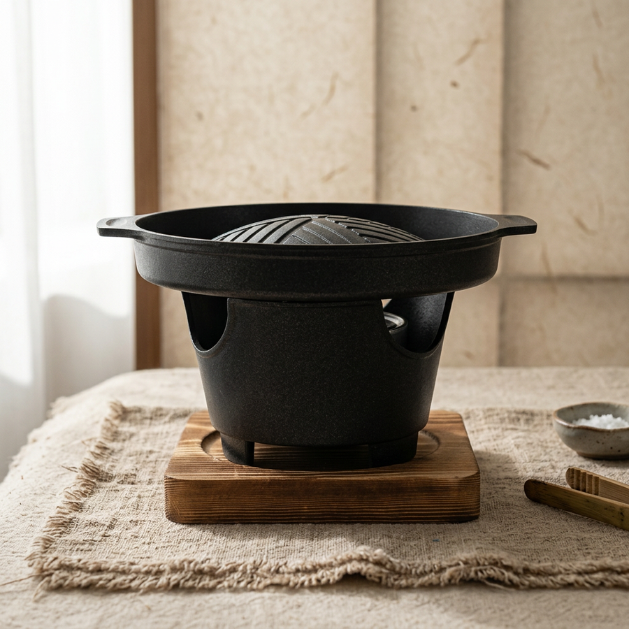 Akagi Barbecue – Aluminum with Wooden Base product image