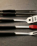 Tsurugi BBQ Cutlery Set – Stainless Steel, 4-Piece
