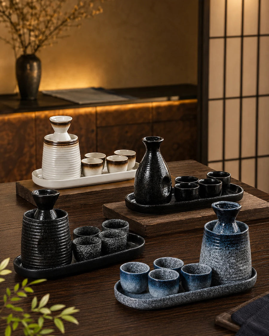 Ceramic Sake Set Collection