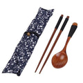 Emiko Bamboo Chopsticks & Spoon Set