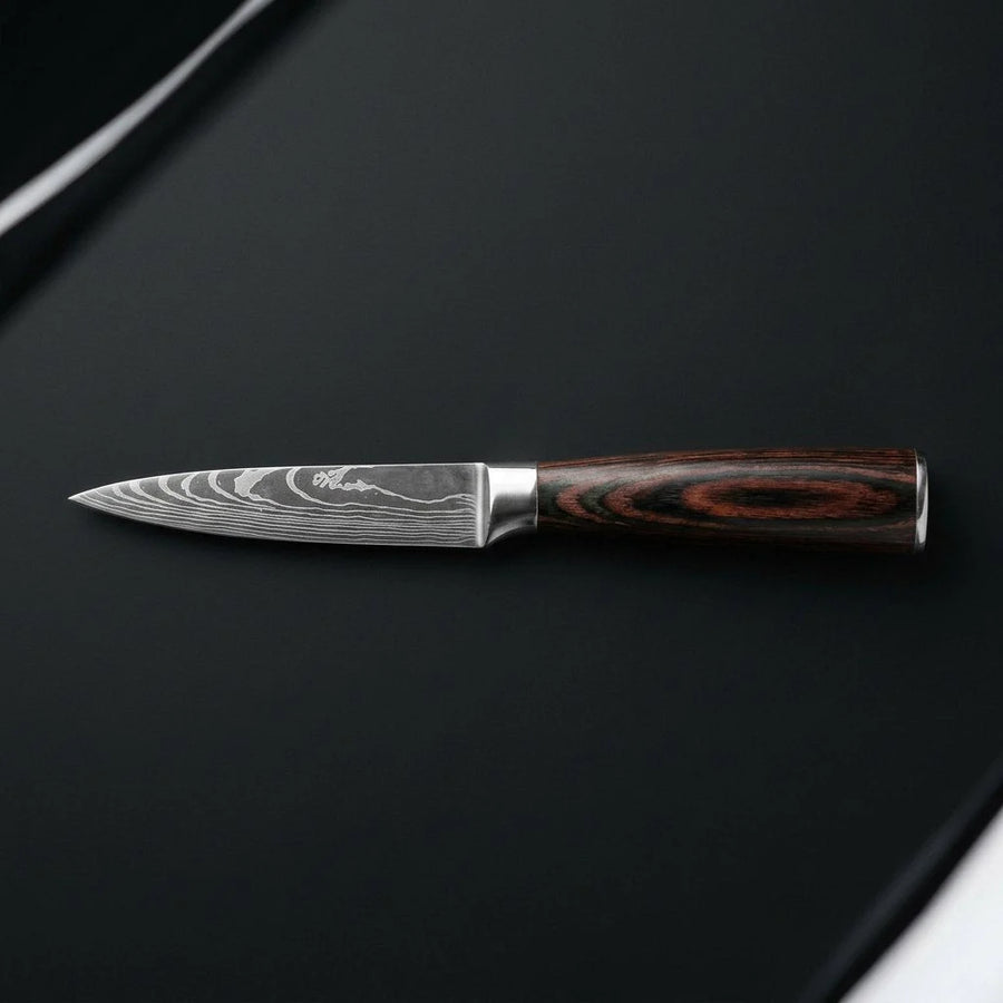 Damascus Print Paring Knife 9 cm product photo