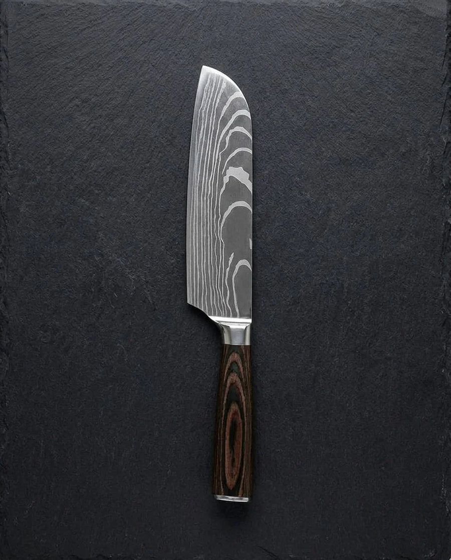 Damascus Print Small Santoku 13 cm product image