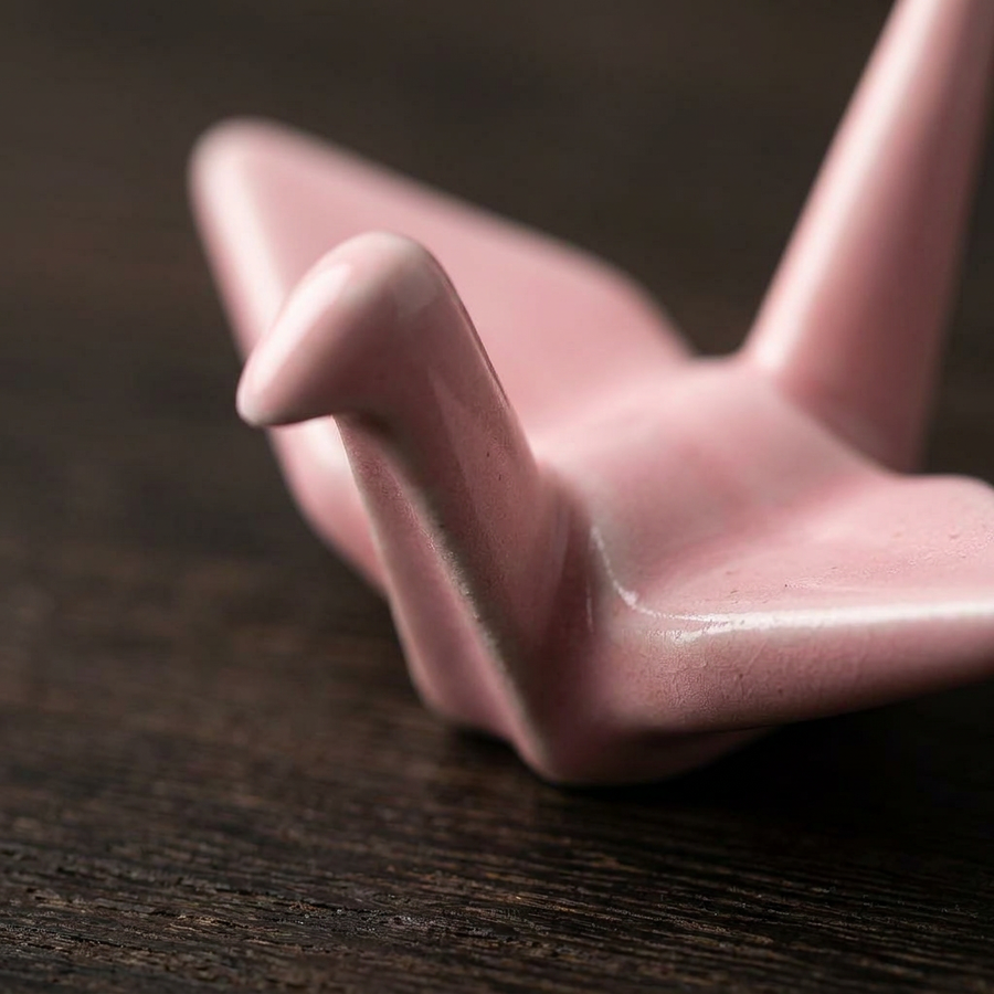 5 Chopstick Holders Origami detail photo