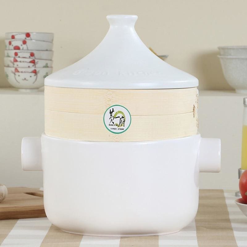 Donabe with Steamer Tenkawa ( 2 capacities and 2 pot covers) product image