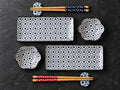 Eboshi Ceramic Sushi Dinnerware Set for Two – Plates, Chopsticks and Sauce Dishes
