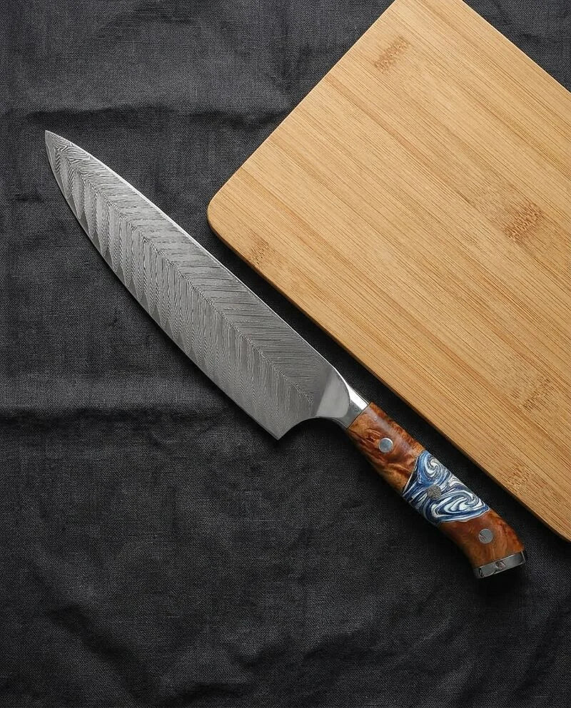 Eclipse Series Damascus Chef Knife 20 cm product image