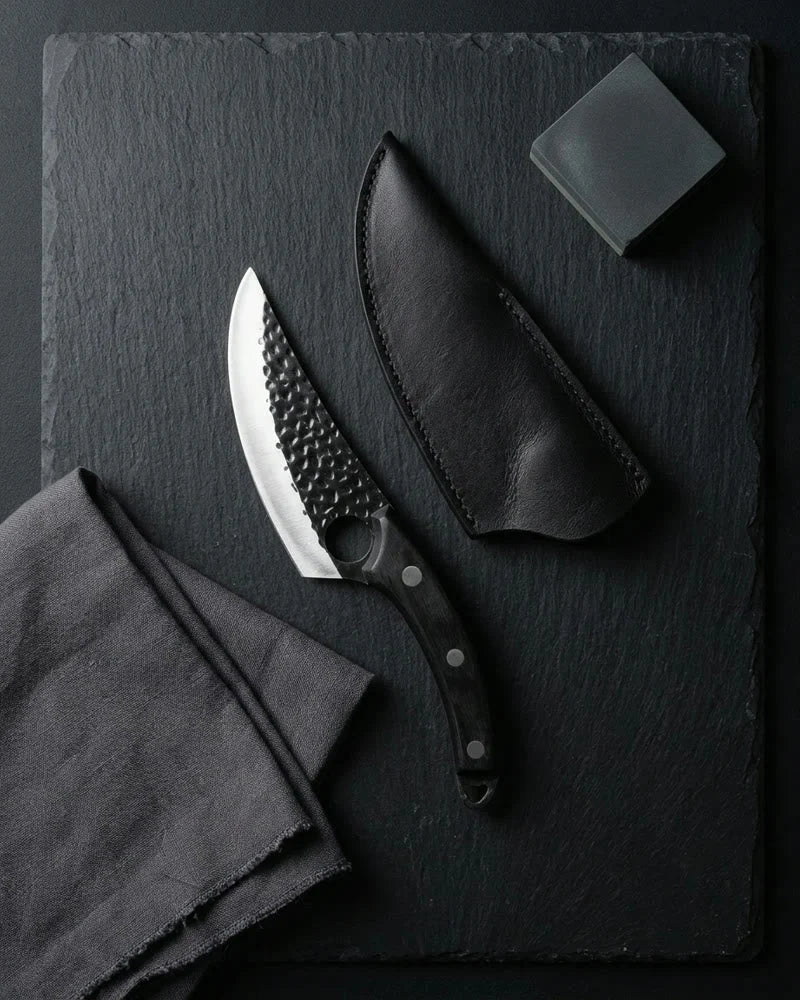 Gladiator Universal Chef Knife with Sheath — Black product image