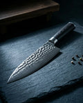 Hammered Damascus BR Chef Knife 20 cm