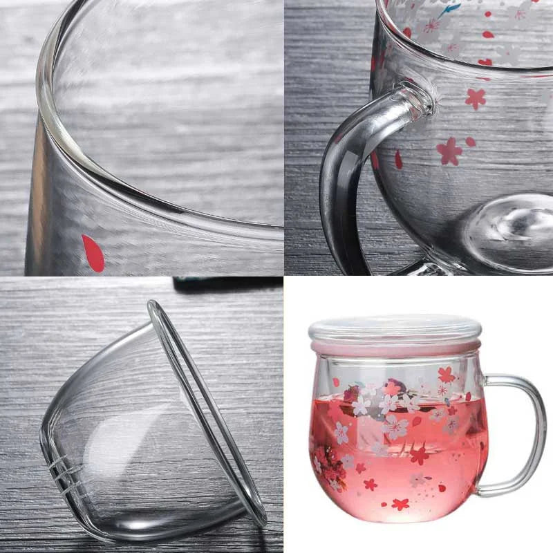 Hanae Transparent Glass Tea Cup product image