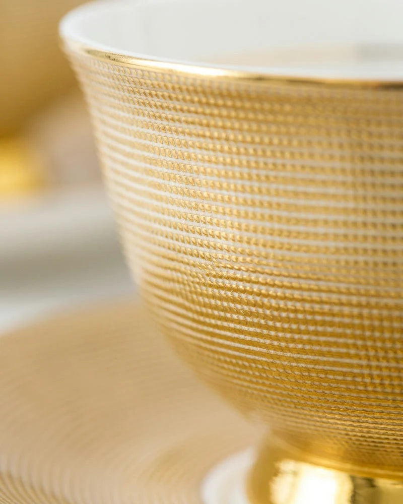 Haru Bone China Coffee Set detail photo