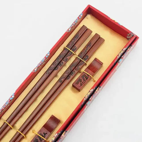 Ehime Portable Stainless Steel Chopsticks Set