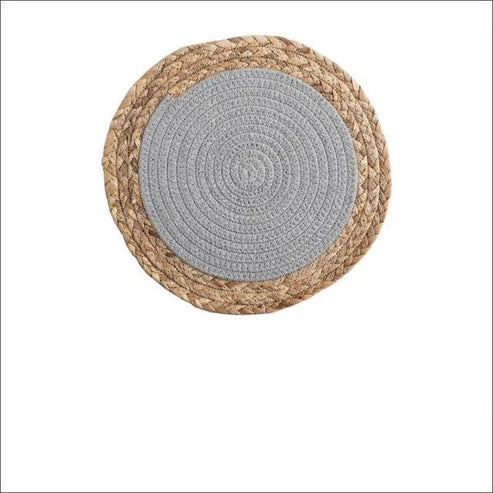 Japanese Chihiro Straw Fabric Placemat - Three Sizes - 1-L from Japanese Kitchen Supply