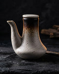 Japanese Keizo Ceramic Sauce Dispenser – Tabletop Bottle for Soy Sauce
