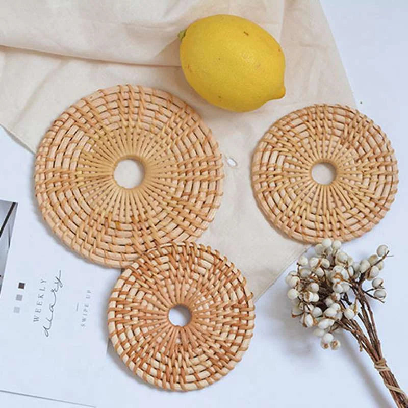 Japanese Nomi Wild Rattan Placemat - Three Sizes from Japanese Kitchen Supply