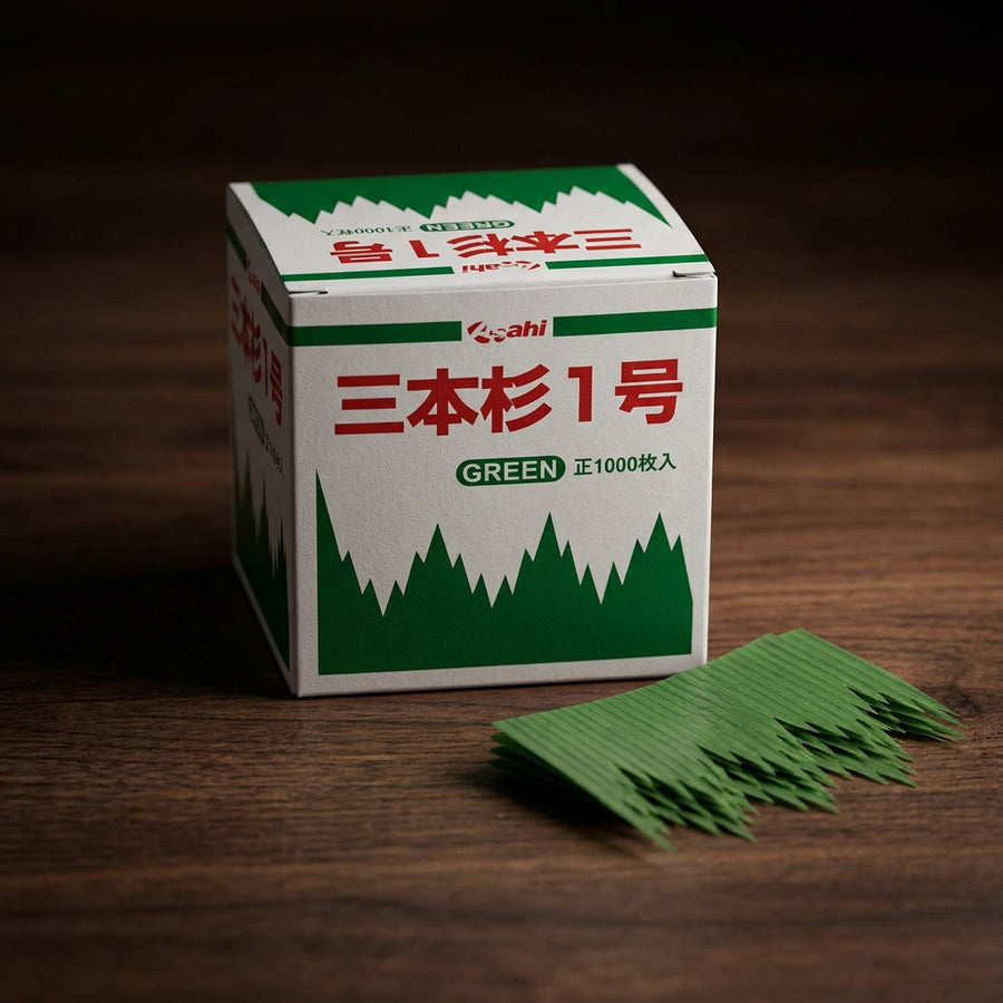 Japanese Shirokanedai Sushi Decoration Leaves Set of 1000 - alternate angle from Japanese Kitchen Supply