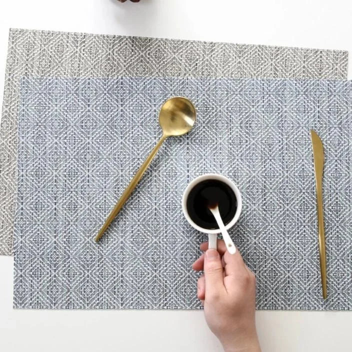 Japanese Simura Table Mat PVC Table Mat - product detail view from Japanese Kitchen Supply
