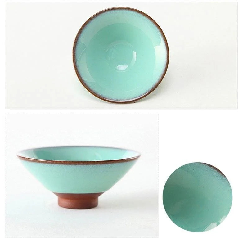 Kamisunagawa Purple Clay Matcha Cup product image