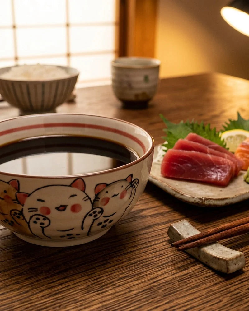Kanagawa Sauce Bowl Set lifestyle photo
