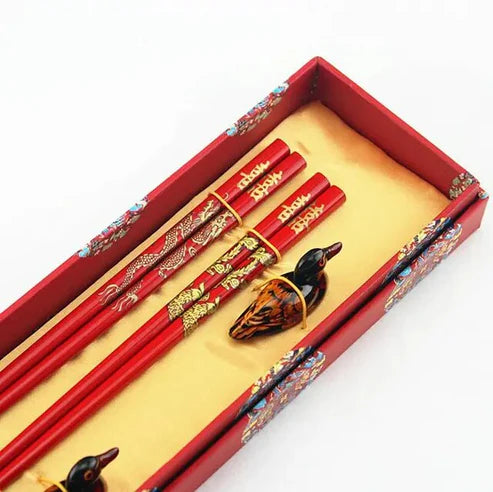 Ehime Portable Stainless Steel Chopsticks Set