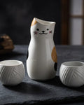 Lucky Cat Sake Set Nomi