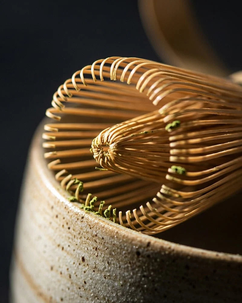 Kanagawa Matcha Tea Set detail photo