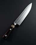 Micarta Jewels Black Damascus Chef Knife 20 cm