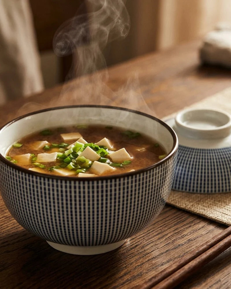 Mie Miso Bowl (Set of 2 Sizes) lifestyle photo