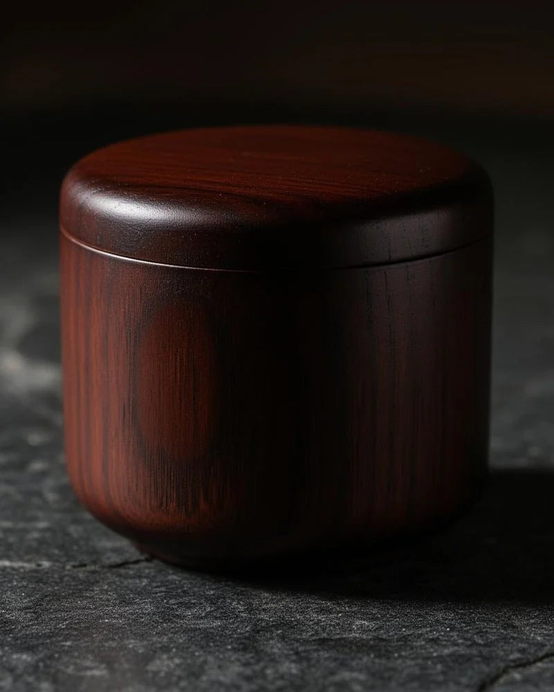 Netsume Kai Matcha Storage Jar detail photo
