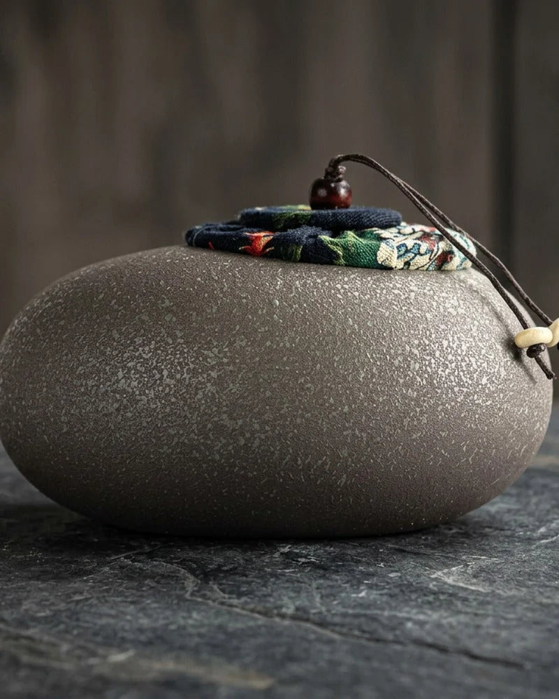 Netsume Kokoro Matcha Storage Jar product photo
