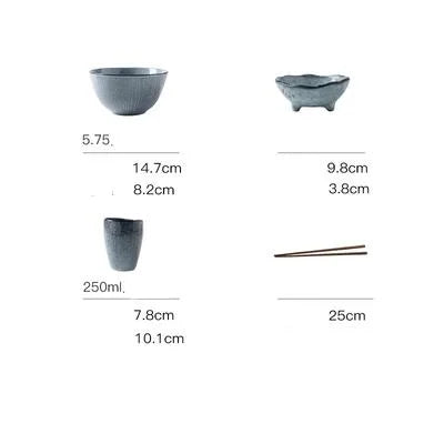 Onsen Ceramic Tableware, Set of 5 product image