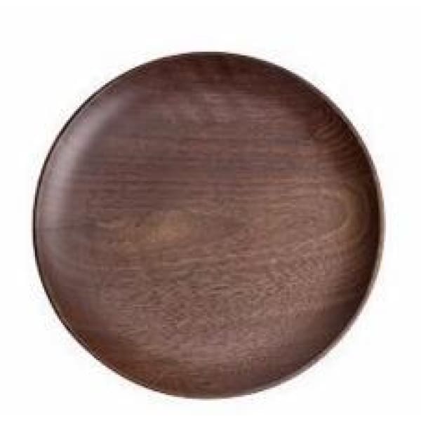 Iki Walnut Wood Serving Plate product photo
