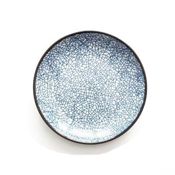 Izu Oshima Hand-Painted Porcelain Plate product photo