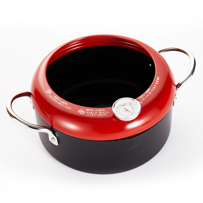 Tempura Frying Pot with Temperature Control Nishinomiya ( 2 colors) product image
