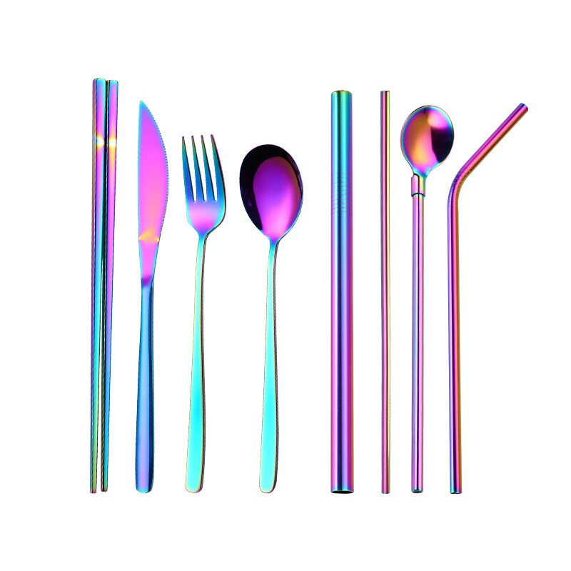 Luxury Chopsticks, Cutlery and Little Canes Set Moriarty ( 5 colors) product image