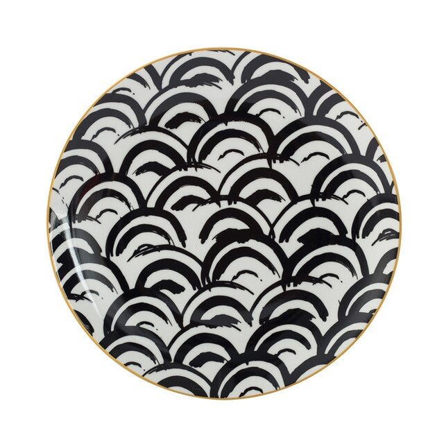Kumano Hand-Painted Eco Ceramic Plate product image