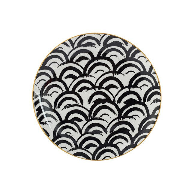 Kumano Hand-Painted Eco Ceramic Plate product photo