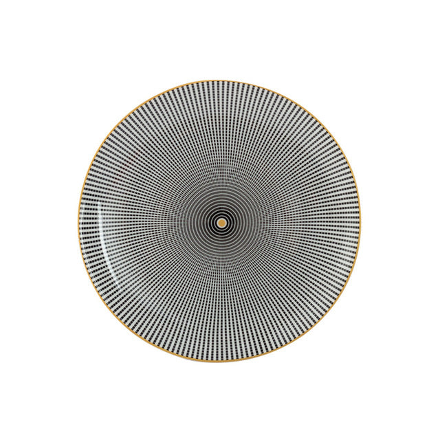 Shakujii Hand-Painted Eco Ceramic Plate product photo