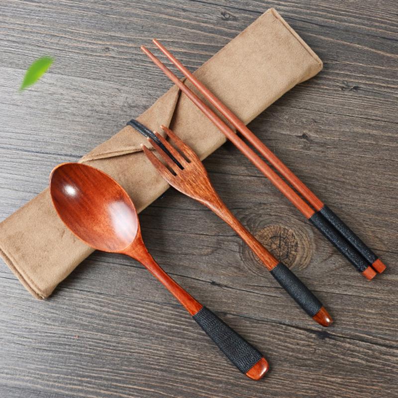 Capillipes Wood Flatware Set product image