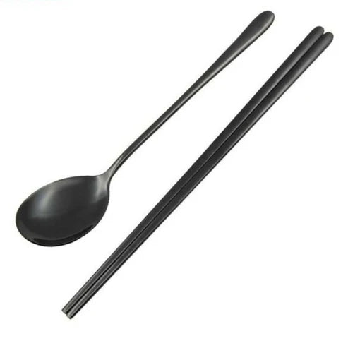 Arimi Stainless Steel Chopsticks & Spoon Set